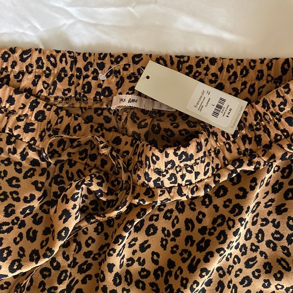 Leopard print satin pants - Picture 2 of 2